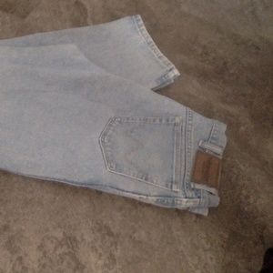 Wrangler Mens Light Blue Jeans Size 38x32